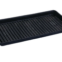 Eagle 1677BLK Containment Utility Tray, 36" Length x 18" Width x 2" Height, Black