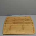 24 x 18 Inch XXL Extra Large Bamboo Cutting Boards - BEZIA Carving Board for Meat, Turkey, Vegetables, BBQ, Cheese - LARGEST Chopping Butcher Block with Juice Groove