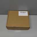 Mini Foldable Desktop Mop, Mini Mop for Small Spaces, Portable Cleaning Sponge Mop for Bathroom, Kitchen, Countertops, Glass, Tile - Wet/Dry Use with One-Hand Squeeze Handle & Replaceable Head (White)