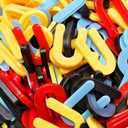 600PCS Plastic Shims,U Shims,Horseshoe Shims,Tile Plastic Shims,U Shaped Tile Spacers for Leveling,Blue 1/16, Red 1/8, Yellow 3/16, Black 1/4