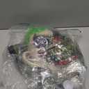 Boy's Crazy Eyed Clown Child Costume (XL (size 12-14), Black/Green)