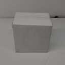 KIRE 100PCS Silver Plastic Plates - Heavy Duty White Disposable Plates with Silver Rim for Party/Wedding - Include 50Pcs 10.25inch Dinner Plates and 50Pcs 7.5inch Dessert Plates