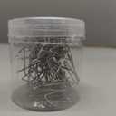 50Pcs Cubicle Hooks - Fabric Panel Wall Hooks with Clear Storage Box for Office, Home, School Decor & DIY Parties (['Silver'])