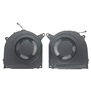 New CPU + GPU Cooling Fan for Lenovo Legion S7-15IMH5 S7-15ARH5 S7-15ACH6 Y9000X R9000X R9000V 2021/2021H Series DFS5K123043639 FN36 DFS5K121142629 FN35 DC5V Fan Note: It Cannot be Used for 12V Fans
