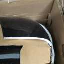 DOWAN 22 OZ Ceramic Soup Bowls & Cereal Bowls - 6" Classic Bowls Set of 4 for Soup, Cereal, Oatmeal, Fruit, Rice - Dishwasher & Microwave Safe (Black)