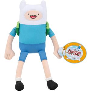Jazwares Warner Bros. Discovery 8-Inch Finn Plush from Adventure Time - Super-Soft and Huggable Plush Toy - Official Licensed Plush - for All Ages