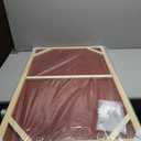 Slyart 3D White Textured Wall Art, Handmade Verical Abstract Relief Wall Art Framed Wall Decorations Artwork, Minimalist White Painting