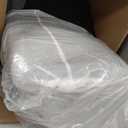 WINDRACING Orthopedic Dog Beds for Large Dogs, XLarge Waterproof Dog Bed with L Bolster Sides, Washable Big Pet Bed with Removable Cover & NonSlip Bottom, 40 x 28 inch, Dark Gray