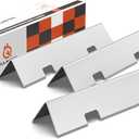 QuliMetal 15.3" Flavorizer Bars for Weber Spirit E210, E220, S210, S215, Spirit 200 & GS4 Spirit II E210, Spirit II E220 Gas Grills with Front Control, Stainless Flavorizer Bars for Weber 7635 67045