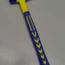 BOOSDEN Double-Faced Rubber Mallet Hammer, Shockproof Anti-Slip Small Hammer, 30mm