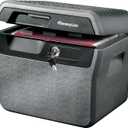 SentrySafe Waterproof Fire-Resistant File Holder, 44-Lb, 0.66 Cu Ft Capacity, Charcoal Gray