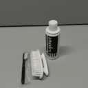 Amodex Ink & Stain Kit with Stain Remover Brushes, Removes Ink, Sharpie, Grease, Food and More, Safe and Effective on Clothes, Leather and Skin, Includes 1 Bottle and 2 Brushes