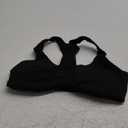 Aoxjox Women's Workout Sports Bras Fitness Backless Padded Define Sculpt Racerback Bra Yoga Crop Tank Top (Black, Small)