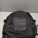 Z-MGKISS Extra Large Backpack for Men, Gaming Laptop Travel Bag Fits 18.4-19" Laptops, TSA Flight-Approved Backpack, Anti-Theft Gym College Business Work Mens Daypack, Black (18.4 Inch (22''x15''x12''))