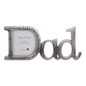 LASODY Dad Picture Frame,Dad Gifts From Daughter (DAD, 2.75x3 inch)