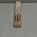 Flameless Taper Candles Real Wax White LED Flickering Flameless Candlesticks Aesthetics Decor Battery Operated with Remote Timer Dripless Window Fireplace Candles Set of 2 for Fall Christmas Halloween