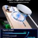 VOFATA [Upgraded Full Camera Protection] for iPhone 17 Case with Camera Cover Stand [Fit for MagSafe][10FT Mil-Grade Protection] Transparent Magnetic iPhone 17 Phone Case, Clear Gold