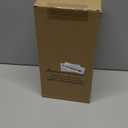 Clear Fridge Organizer, Refrigerator Organizer Bins with Handle, Freezer, Kitchen Cabinet, Pantry Organization, BPA Free Fridge Organizers (12.4 inch 4 Pack)