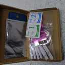 for iPhone 12 Charging Port Replacement, Dock Connector & Microphone Assembly with Repair Tools for iPhone 12 6.1 Inch All Carriers (Black)