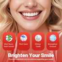 3 x SP-6 Probiotic Toothpaste,SP6 Toothpaste for Whitening Teeth & Fresh Breath, 6 Probiotics Formula, Fluoride-Free, Enamel Safe, Natural Mint Flavor