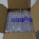 Juvale 12-Pack Mini Tackle Box Organizer - Clear Plastic, 5 x 2.6 x 0.8 In - Customizable Dividers for Screw & Bead Storage - Craft & Earring Storage Containers