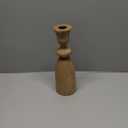 Candle Holder Rustic Wooden Base