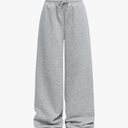 SOLY HUX Girl's Straight Wide Leg Sweatpants Casual High Waisted Baggy Joggers Track Pants
M