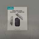 Bluetooth Transmitter Receiver, 2-in-1 V5.3 Wireless Adapter for Airplane, TV, PC, Gym, Switch. Supports up to 2 AirPods/Headphones. Audio Receiver for Car/Home Stereo,with AptX Low Latency & HD (Black)