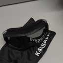 Karsaer Ski Goggles Anti-Fog Snow Goggles OTG 100% UV Protection Snowboard Goggles Bendable Dual-Lenses for Men Women Youth (Matte Black Frame Silver Mirrored Lens Vlt 25%)