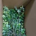 6 Sets Artificial Eucalyptus in Galvanized Pots, Farmhouse Table Decor, Rustic Table Centerpiece, Plants Eucalyptus Leaves for Wedding Home Office Farmhouse(Iron)