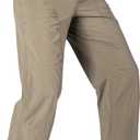 FREE SOLDIER Men's Outdoor Cargo Hiking Pants with Belt Lightweight Waterproof Quick Dry Tactical Pants Nylon Spandex (36W x 32L)