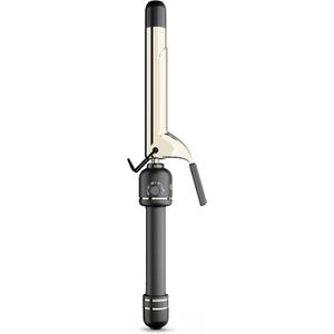 HOT TOOLS 24K Gold Professional 1" Extended Barrel Curling Iron with Clamp for Bouncy Curls - 24K Gold Technology for Long-Lasting Results & Longer Barrel for Easy Styling