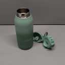 Momcozy Portable Milk Warmer for Travel  Dual Heating Modes for Breast Milk & Water, Portable Bottle Warmer with Fast Heating & Long Battery Life, 17 Ounces Large Capacity to Meet Your All-Day Needs (Green)