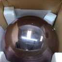 Alpine Corporation 10" Diameter Indoor Outdoor Glass Gazing Globe Garden Decor, Purple