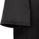 Jila Men & Kids Tunic Hooded Robe Cloak Knight Gothic Fancy Dress Halloween Masquerade Cosplay Costume Cape (XX-Large, Adult Black)