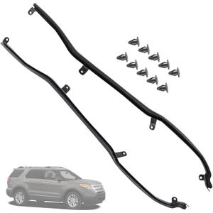 Rear Door Front Weatherstrip Seal BB5Z-7825324-B BB5Z-7825325-B Compatible with Ford Explorer 2011 2012 2013 2014 2015 2016 2017 2018 2019 Ford Front Weatherstrip