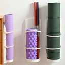 Yoga Mat Holder/Storage Rack for Home/Gym Studio Hanging Foam Roller(Small) | Foldable,Removable
