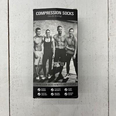 3 Pairs Copper Compression, drum, Black/Grey/Navy, Size S/M