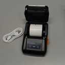 SUPVAN T50M Pro Bluetooth Label Maker Machine with Tape, Wide Waterproof Label, Versatile App with 30+ Fonts and 660+ Icons, Inkless Labeler for Home, Kitchen, School, Office Organization, Black