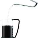 Bodum 12oz Brazil French Press Coffee Maker, High-Heat Borosilicate Glass, Black - Made in Portugal