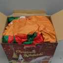 6FT Christmas Inflatables, Gingerbread Inflatables Outdoor Decorations, Cute Christmas Blow Up Decorations for Indoor Garden Lawn Party Decor