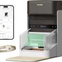 PETLIBRO RFID Automatic Cat Feeder, Collar Tag-Activated Personalized Meals, 5G&2.4G Wi-Fi Programmable Cat Food Dispenser with Cats Recognition & Diet Tracking for Multi-Pet Homes and Different Diets (3L, Brown)