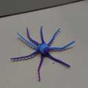 AOSTEONG Octopus Fidget Toy with Suction Cups – Silicone Stress Relief and Sensory Play Desk Toy, Bendable Tentacles for Creative Poses, Portable Gift for Kids, Teens and Adults (1 Pc-Camo Purple)