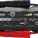 NOCO Boost X GBX55: 1750A UltraSafe Jump Starter  12V Lithium Battery Booster Pack, Portable Jump Box, Power Bank & Jumper Cables - for 7.5L Gas and 5.0L Diesel Engines