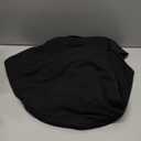 Nasitos Spandex Fitted Table Covers for 6 Foot Tables - 72 x 30 Inch - 2 Pack Black Stretch Table Clothes, Wrinkle Resistant Rectangle Tablecloths for Parties, Trade Show, Craft Show, Birthday