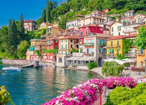 Jigsaw Puzzles for Adults 1000 Piece Puzzle for Adults 1000 Pieces Puzzle 1000 Pieces-Italy Famous Scenery Lake Como