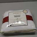 Mellanni King Sheets Set - 4 PC Iconic Collection Bedding - Hotel Luxury, Extra Soft, Cooling Bed Sheets - Wrinkle, Fade, Stain Resistant (King, Beige)