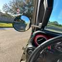 Door off Mirror Side View Mirrors Professional Off Road Rearview for Jeep Wrangler JL/JLU 2018-2025 & Jeep Gladiator 2020-2025 | 2025 New Update | Market Exclusive, 9.24 inches