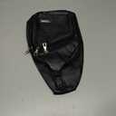 Sling Bag for Men Women, PU Crossbody Bags, Hiking Daypack Chest Bag Fanny Pack for Outdoors Travel Daily Commute (Black)