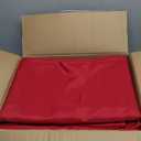 Fitable Elegant Red Rectangle Table Clothes, 6 Pack - 90 x 132 Inch - Reusable and Washable Tablecloths, Polyester Fabric Table Covers for Wedding, Party, Banquet, Formal Events